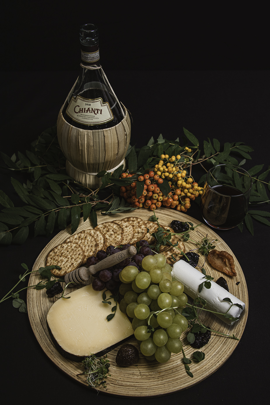 Italian cheese and sharing board