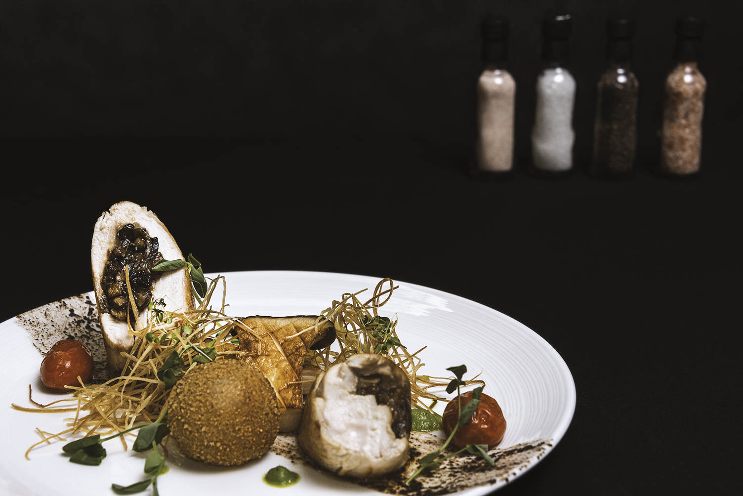Private dining plated course